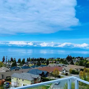 Modern House With Abundant Ocean View , Nanaimo Canada